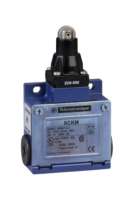 TELEMECANIQUE XCKM102 1NC+1NO ÇELİK MAKARALI PİMLİ LİMİT SWİTCH - 1