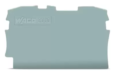 WAGO 2000-1291 1 MM GRİ SONLANDIRMA KAPAĞI 0,7MM - 1