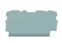 WAGO 2000-1391 SONLANDIRMA KAPAĞI 0,7 MM 3 İLETKENLİ İÇİN GRİ - WAGO