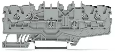 WAGO 2000-2141 1 MM ÇİFT POTANSİYELLİ KÖPRÜLENEBLİR GRİ KLEMENS - 1