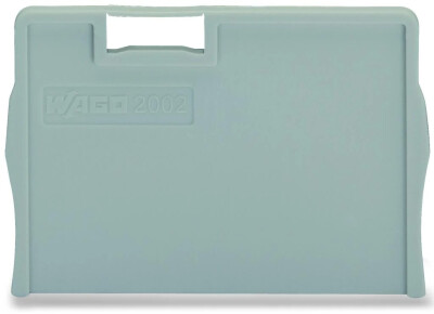 WAGO 2002-1293 1,5-2,5 MM AYIRICI PLAKA GRİ 2 MM KALINLIĞINDA - WAGO