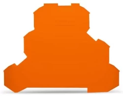 WAGO 2002-3292 2,5 MM ÜÇ KATLI KLEMENS SONLANDIRMA PLAKA 0,7MM - WAGO