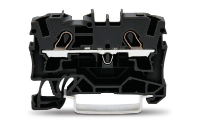 WAGO 2004-1205 4 MM 2 İLETKENLİ SİYAH BUTONSUZ GEÇİŞ KLEMENSİ - WAGO