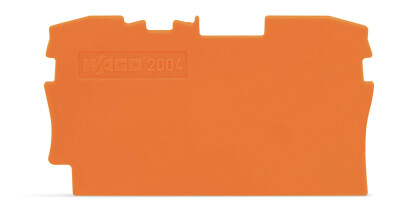 WAGO 2004-1292 4 MM TURUNCU SONLANDIRMA KAPAĞI 1 MM - WAGO