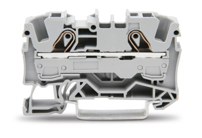 WAGO 2006-1201 6 MM 2 İLETKENLİ GRİ BUTONSUZ GEÇİŞ KLEMENSİ - WAGO