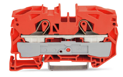 WAGO 2016-1202 16 MM 2 İLETKENLİ TURUNCU BUTONSUZ GEÇİŞ KLEMENSİ - WAGO