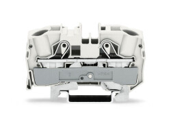 WAGO 2016-1208 16 MM 2 İLETKENLİ BEYAZ BUTONSUZ GEÇİŞ KLEMENSİ - WAGO