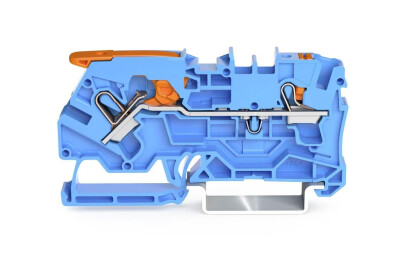 WAGO 2104-5204 4 MM MAVİ (EX) 2 İLETKENLİ KOLLU PUSH KLEMENS - WAGO