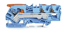 WAGO 2106-5304 6 MM MAVİ 3 İLETKENLİ KOLLU PUSH BUTON KLEMENS - WAGO