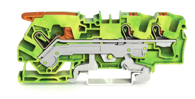 WAGO 2106-5307 6 MM SARI-YEŞİL 3 İLETKENLİ KOLLU PUSH KLEMENS - WAGO