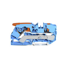 WAGO 2110-5204 10 MM MAVİ 2 İLETKENLİ KOLLU PUSH BUTON KLEMENSİ - WAGO