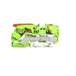 WAGO 2110-5207 10 MM SARI-YEŞİL 2 İLETKENLİ KOLLU PUSH KLEMENS - WAGO