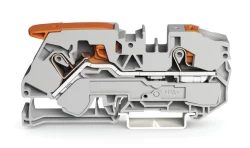 WAGO 2116-5201 16 MM GRİ 2 İLETKENLİ KOLLU PUSH BUTON KLEMENS - WAGO