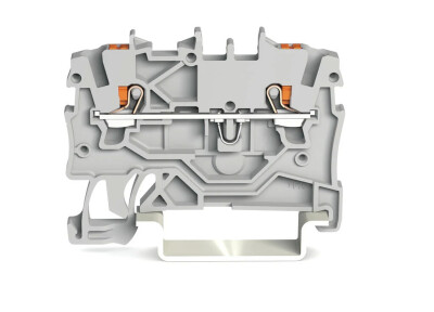 WAGO 2200-1201 1 MM GRİ 2 İLETKENLİ PUSH BUTON GEÇİŞ KLEMENSİ - WAGO