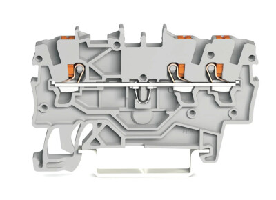 WAGO 2200-1301 1 MM GRİ 3 İLETKENLİ PUSH BUTON GEÇİŞ KLEMENSİ - WAGO