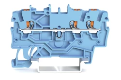 WAGO 2200-1304 1 MM MAVİ 3 İLETKENLİ PUSH BUTON GEÇİŞ KLEMENSİ - WAGO