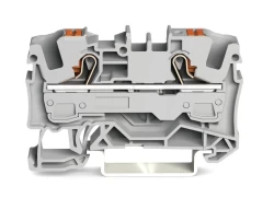 WAGO 2206-1201 6 MM GRİ (EX) 2 İLETKENLİ PUSH BUTON KLEMENS - WAGO