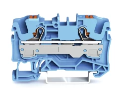 WAGO 2206-1204 6 MM MAVİ (EX) 2 İLETKENLİ PUSH BUTON KLEMENS - WAGO