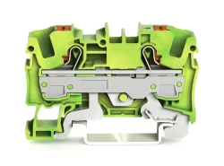 WAGO 2206-1207 6 MM SARI-YEŞİL 2 İLETKENLİ PUSH BUTON KLEMENS - WAGO
