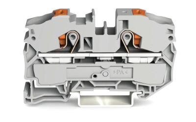 WAGO 2216-1201 16 MM GRİ (EX) 2 İLETKENLİ PUSH BUTON KLEMENS - WAGO