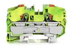 WAGO 2216-1207 16 MM SARI-YEŞİL 2 İLETKENLİ PUSH BUTON KLEMENS - WAGO