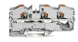 WAGO 2216-1301 16 MM GRİ (EX) 3 İLETKENLİ PUSH BUTON KLEMENS - WAGO