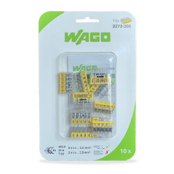 WAGO 2273-205/0996-0010 5 GİRİŞ 2,5 MM TİP BUAT KLEMENSİ S (BLİSTER-10LU) - WAGO