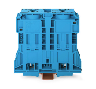 WAGO 285-1184 185 MM MAVİ YÜKSEK AKIM VİDALI GEÇİŞ KLEMENSİ - WAGO