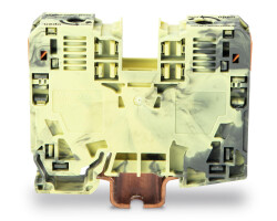 WAGO 285-131 35 MM KOYU GRİ-SARI YÜKSEK AKIM VİDALI KLEMENS - WAGO