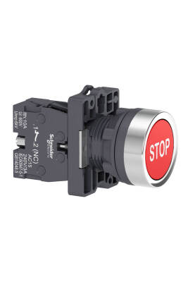 SCHNEIDER XA2EA4342 XA2EA4342 1NK KIRMIZI İŞARETLİ YAYLI BUTON - 1