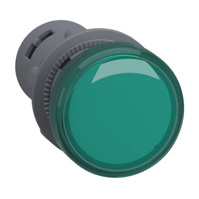 SCHNEIDER XA2EVB3LC XA2EVB3LC YEŞİL 22 MM 24 VAC/DC SİNYAL LAMBASI - 1
