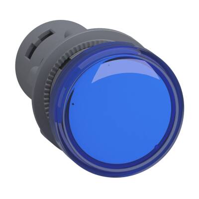 SCHNEIDER XA2EVB6LC XA2EVB6LC MAVİ 22 MM 24 VAC/DC SİNYAL LAMBASI - 1
