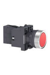 SCHNEIDER XA2EW34B1 XA2EW34B1 1NA KIRMIZI 24 VAC/DC IŞIKLI YAYLI BUTO - SCHNEIDER