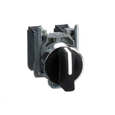SCHNEIDER XB4BD33 MANDAL 22mm METAL BUTON - 1