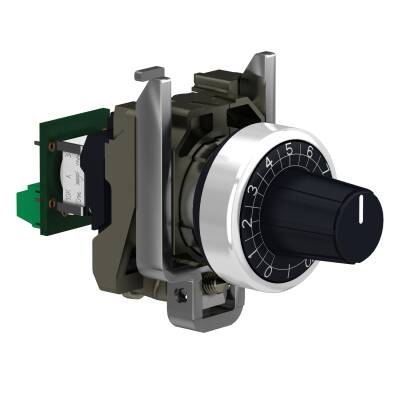 SCHNEIDER XB4BD912R10K XB4BD912R10K MANDAL 22mm METAL BUTON 1NA - 1