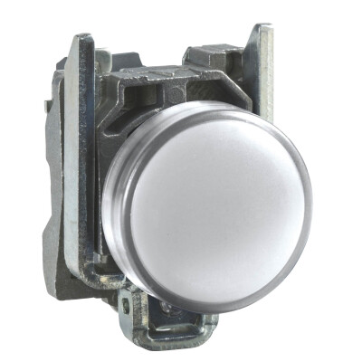 XB4BVG1 BEYAZ 110-120 V 22mm METAL SİNYAL LAMBA - 1
