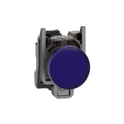 XB4BVG6 MAVİ 110-120 V 22mm METAL SİNYAL LAMBA - 1