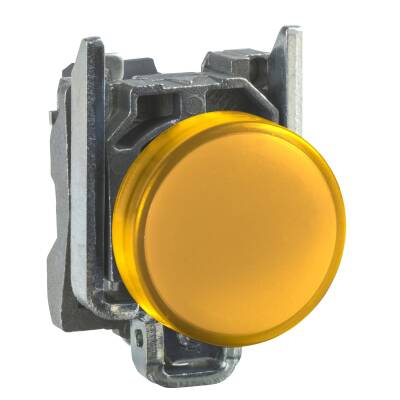 SCHNEIDER XB4BVM5 SARI 230 VAC 22mm LEDLİ SİNYAL LAMBASI - 1