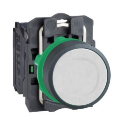 SCHNEIDER XB5AA11 XB5AA11 BEYAZ 22mm PLASTİK BUTON - SCHNEIDER