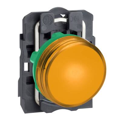 SCHNEIDER XB5AVB5 XB5AVB5 SARI 24VAC/DC 22mm PLASTİK SİNYAL LAMBA - 1