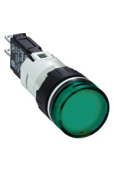 SCHNEIDER XB6AV3BB XB6AV3BB YEŞİL 16mm PLASTİK SİNYAL LAMBASI - SCHNEIDER
