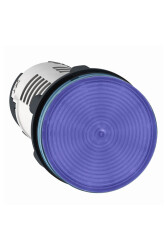 SCHNEIDER XB7EV06MP XB7EV06MP MAVİ 22mm PLS.230 V AC LED SİNYAL LAMBA - SCHNEIDER
