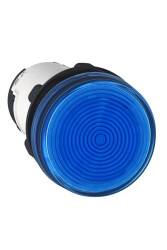SCHNEIDER XB7EV66P XB7EV66P MAVİ 22mm PLASTİK AMPÜLSÜZ SİNYAL LAMBA - SCHNEIDER