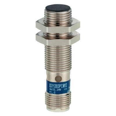 TELEMECANIQUE XS112B3PAM12 LM50MM Sn4mm 12V/24 VDC M12 ENDÜKTİF SENSÖR - 1