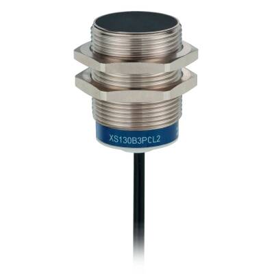 TELEMECANIQUE XS130B3NAL2 Sn15mm 12V/48 VDC KABLOLU PİRİNÇ ENDÜKTİF SENSÖR - 1