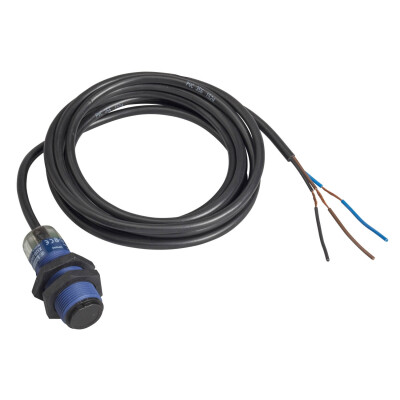 TELEMECANIQUE XUB9ANANL2 12/24VDC Sn2mm POLARİZE 2M KABLOLU FOTOELEKTRİK SENSÖR - 1