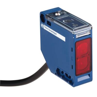 TELEMECANIQUE XUK5APANL2 12/24VDC Sn1m DAĞINIK 2M KABLOLU FOTOELEKTRİK SENSÖR - 1