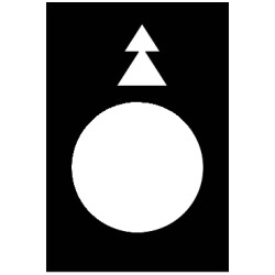 SCHNEIDER ZB2BY2912 ZB2BY2912 VİNÇ BUTON ETİKETİ SOLA YAVAŞ HIZLI - SCHNEIDER