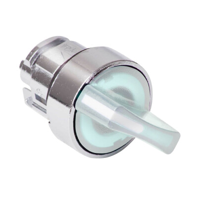 SCHNEIDER ZB4BK1413 ZB4BK1413 22 MM 0-1 BEYAZ IŞIKLI MANDAL BUTON KAFA - 1