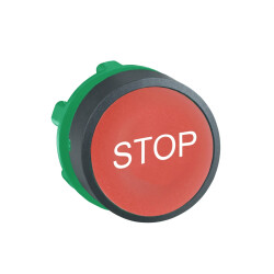 SCHNEIDER ZB5AA434 ZB5AA434 22 MM XB5 KIRMIZI STOP İŞARETLİ BUTTON - SCHNEIDER